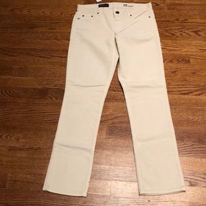 NWT J Crew ivory matchstick corduroy jeans
